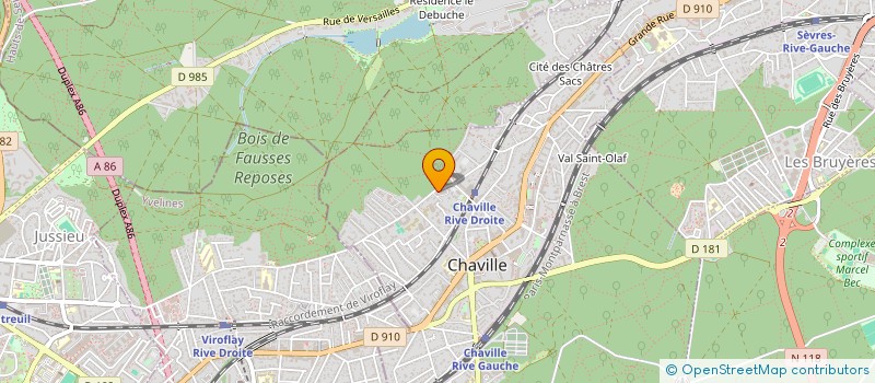 localisation de l'entreprise MONSIEUR PIERRE AUGIER à CHAVILLE