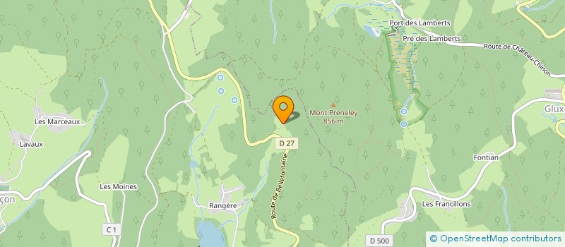 localisation de l'entreprise MONSIEUR PIERRE AUGUSTE  GLUX EN GLENNE