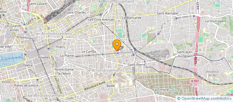 localisation de l'entreprise MONSIEUR PIERRE-AUGUSTE BONA à MARSEILLE