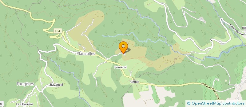 localisation de l'entreprise MONSIEUR PIERRE AUSSONNER  PAYZAC