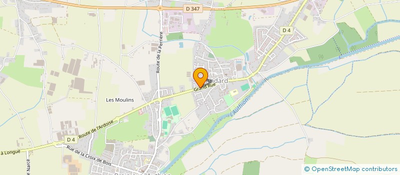 localisation de l'entreprise MONSIEUR PIERRE AUVRAY  LOIRE-AUTHION