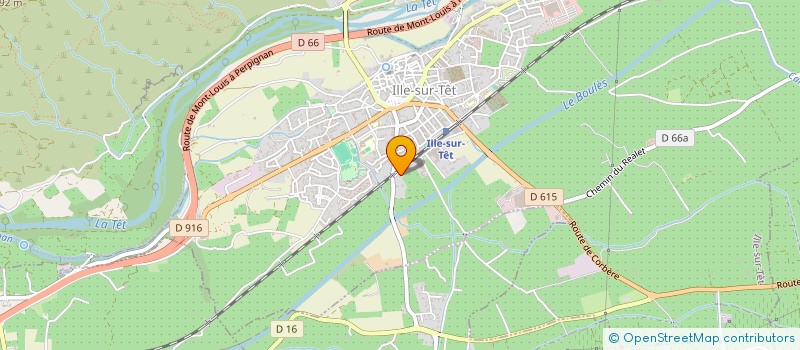 localisation de l'entreprise MONSIEUR PIERRE AVILLACH à ILLE-SUR-TET