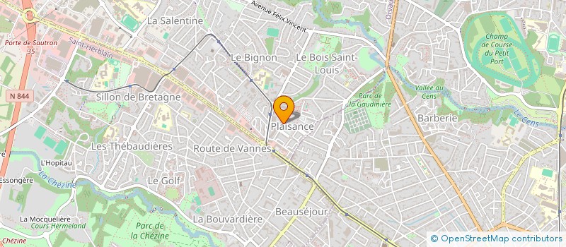 localisation de l'entreprise MONSIEUR PIERRE-AXEL BOUCHART à ORVAULT