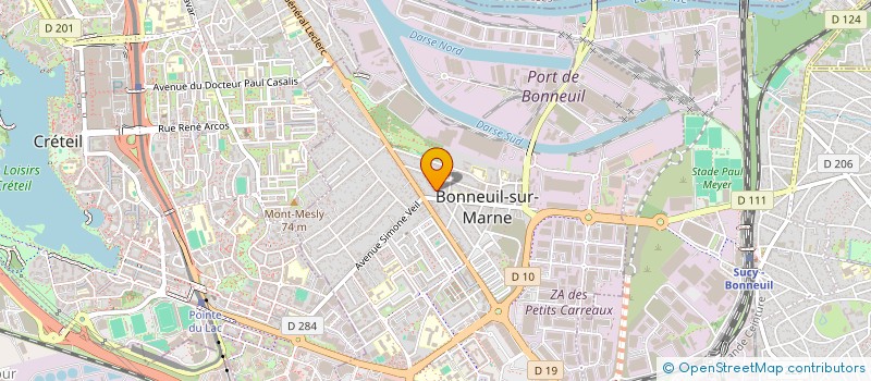 localisation de l'entreprise MONSIEUR PIERRE-AXEL FELLAH  BONNEUIL-SUR-MARNE