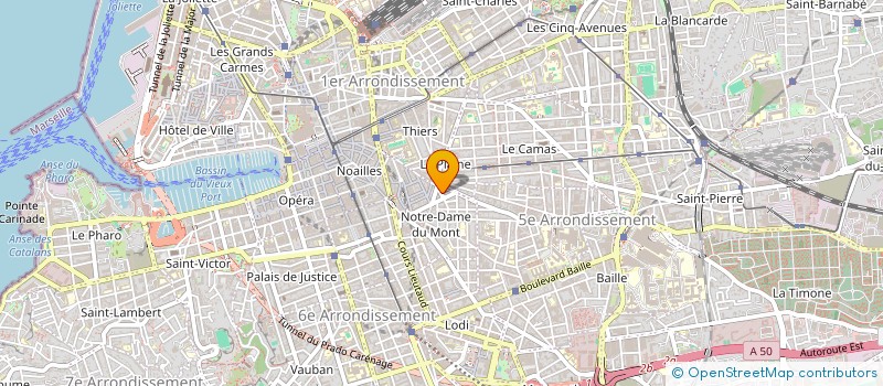 localisation de l'entreprise MONSIEUR PIERRE AYELA à MARSEILLE