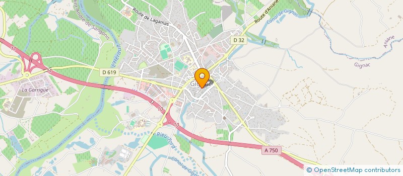 localisation de l'entreprise MONSIEUR PIERRE AZEMA à GIGNAC