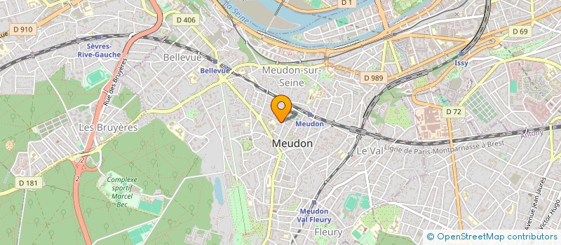 localisation de l'entreprise MONSIEUR PIERRE AZOULAY à MEUDON