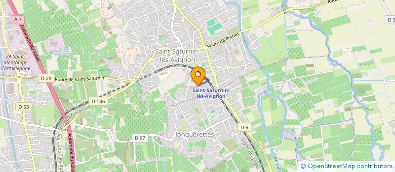 localisation de l'entreprise MONSIEUR PIERRE BABADJANIAN  SAINT-SATURNIN-LES-AVIGNON