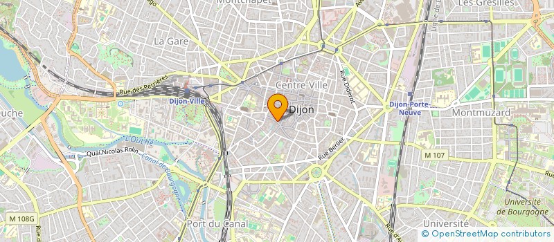 localisation de l'entreprise MONSIEUR PIERRE BABIN à DIJON