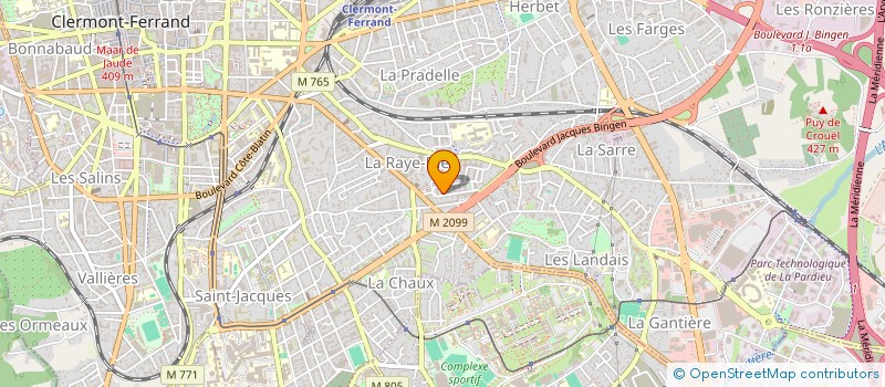 localisation de l'entreprise MONSIEUR PIERRE BABUT à CLERMONT-FERRAND