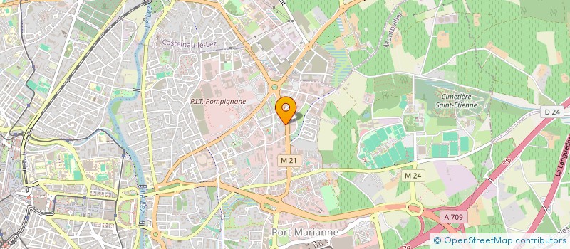 localisation de l'entreprise MONSIEUR PIERRE BACARESSE à MONTPELLIER