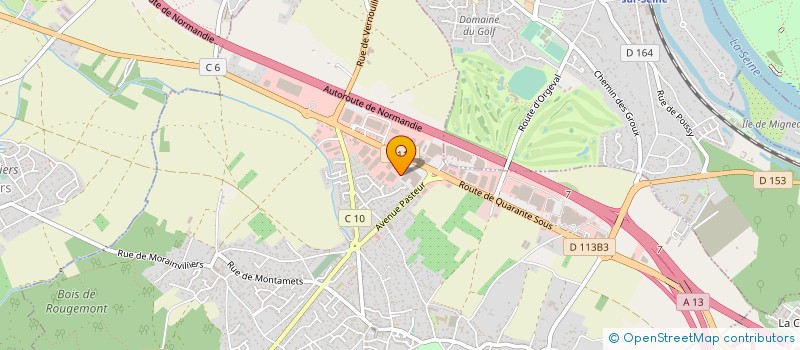 localisation de l'entreprise MONSIEUR PIERRE BACHELIER à ORGEVAL