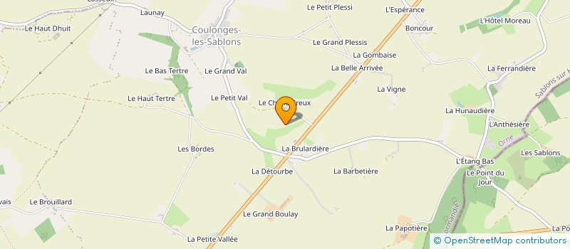 localisation de l'entreprise MONSIEUR PIERRE BACHELOT à SABLONS-SUR-HUISNE