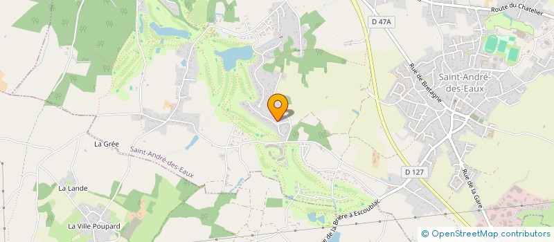 localisation de l'entreprise MONSIEUR PIERRE BACONNAIS  SAINT-ANDRE-DES-EAUX