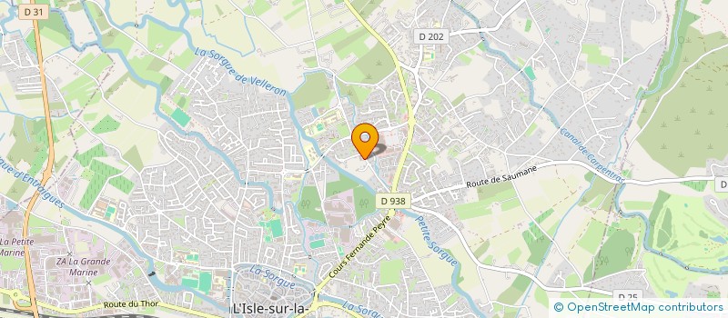 localisation de l'entreprise MONSIEUR PIERRE BAGNOL à L'ISLE-SUR-LA-SORGUE