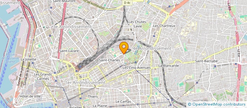 localisation de l'entreprise MONSIEUR PIERRE BAGUR à MARSEILLE