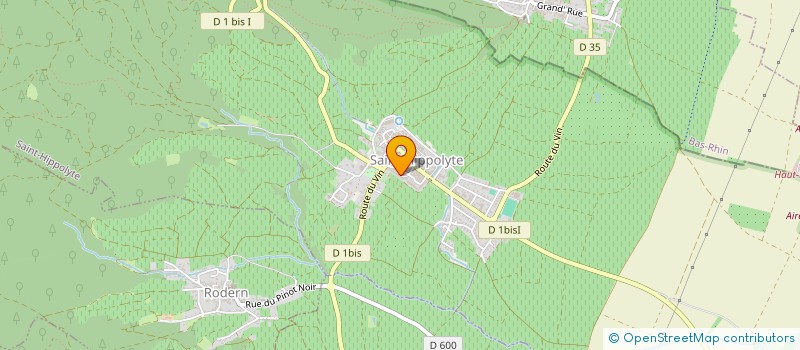 localisation de l'entreprise MONSIEUR PIERRE BAGY  SAINT-HIPPOLYTE