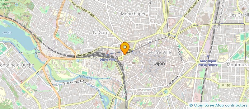 localisation de l'entreprise MONSIEUR PIERRE BAILLY  DIJON