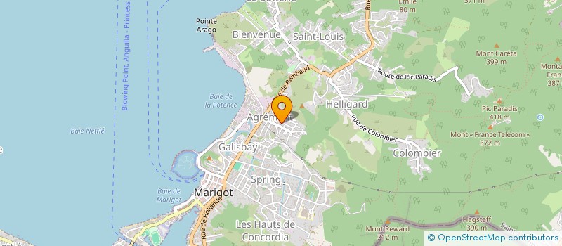localisation de l'entreprise MONSIEUR PIERRE BAIO à SAINT MARTIN