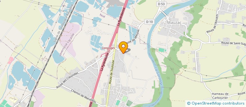 localisation de l'entreprise MONSIEUR PIERRE BAISSAS  NOE