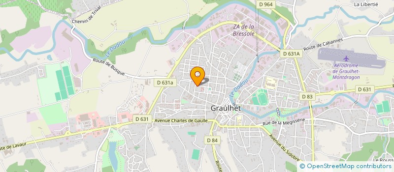 localisation de l'entreprise MONSIEUR PIERRE BAISSE à GRAULHET