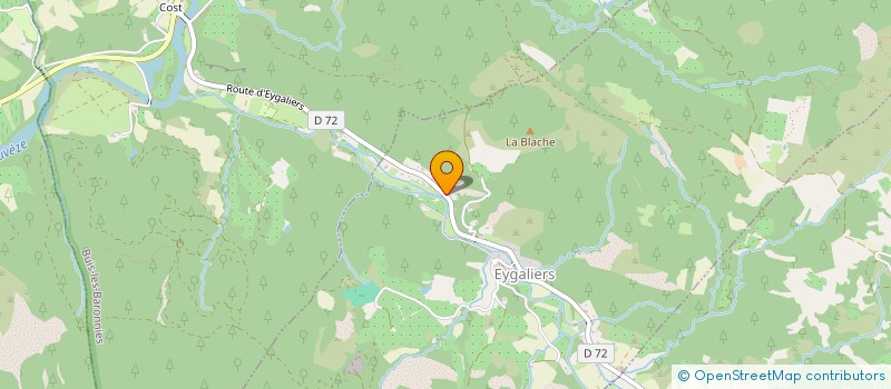 localisation de l'entreprise MONSIEUR PIERRE BALDUS  EYGALIERS