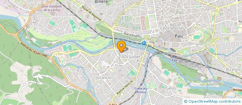 localisation de l'entreprise MONSIEUR PIERRE BALLESTER à PAU