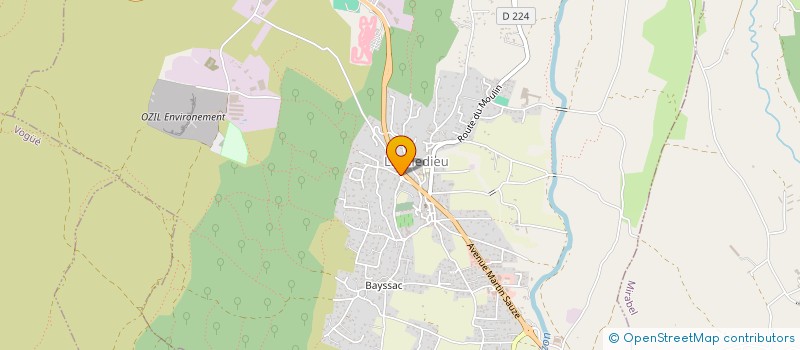 localisation de l'entreprise MONSIEUR PIERRE BALLET  LAVILLEDIEU