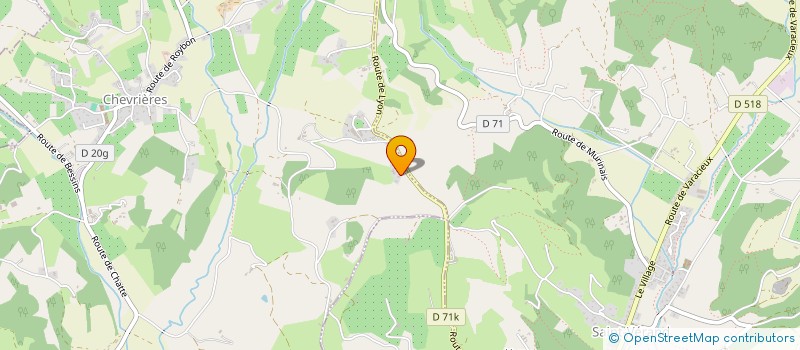 localisation de l'entreprise MONSIEUR PIERRE BALLOUHEY  CHEVRIERES