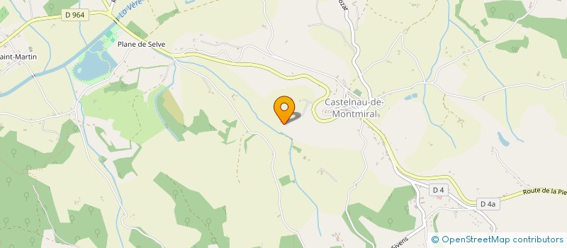 localisation de l'entreprise MONSIEUR PIERRE BALLY  CASTELNAU-DE-MONTMIRAL