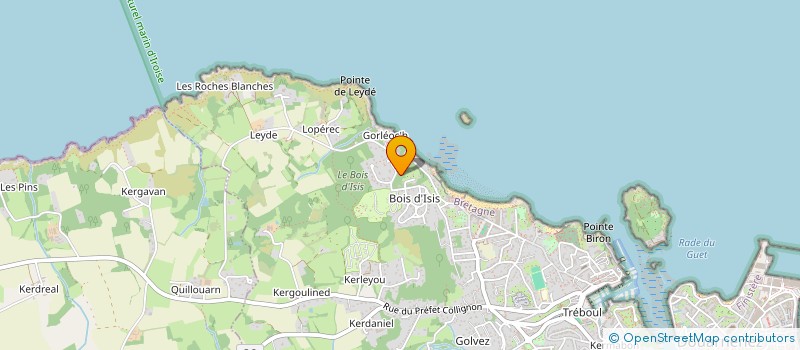 localisation de l'entreprise MONSIEUR PIERRE BALME  DOUARNENEZ