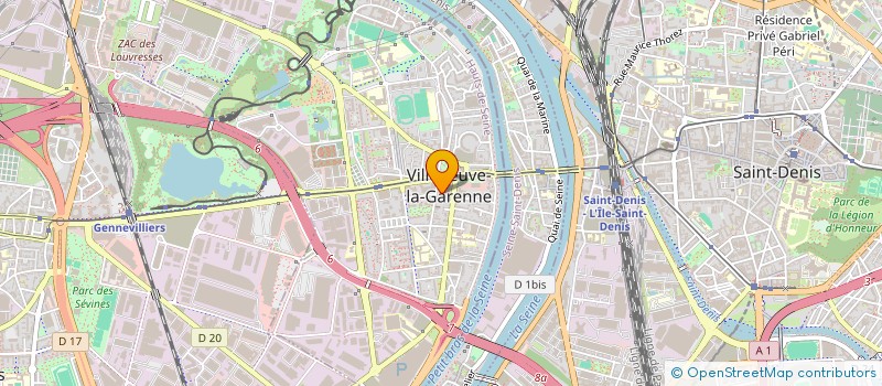 localisation de l'entreprise MONSIEUR PIERRE BALTIMORE  VILLENEUVE-LA-GARENNE