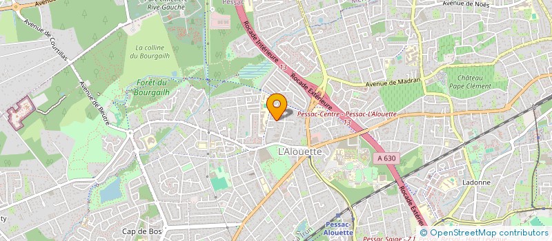 localisation de l'entreprise MONSIEUR PIERRE BANATRE  PESSAC