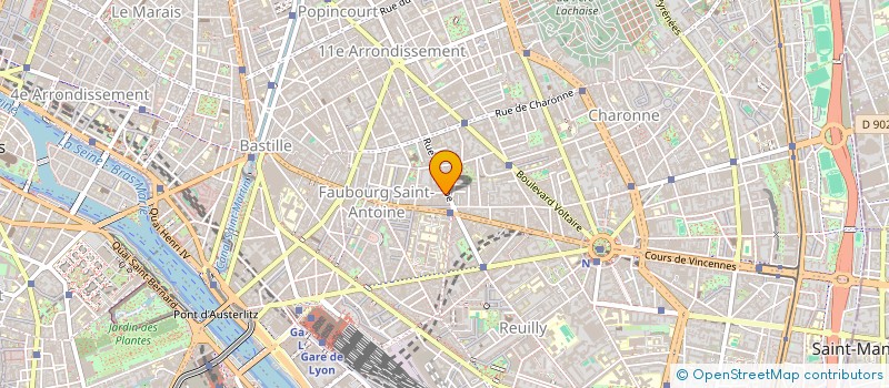 localisation de l'entreprise MONSIEUR PIERRE BANCE  PARIS