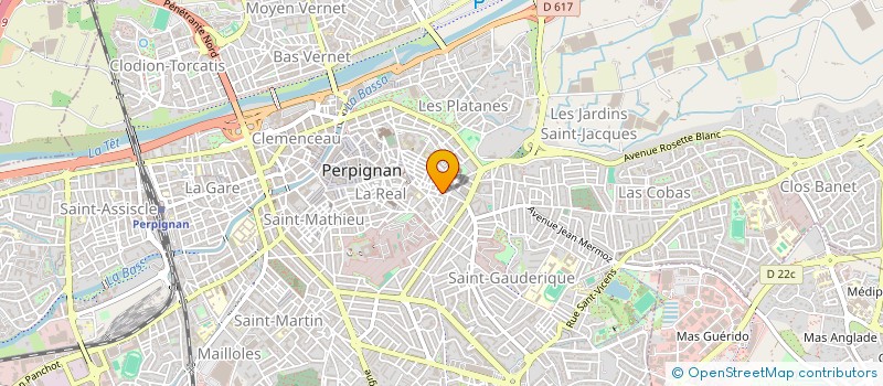 localisation de l'entreprise MONSIEUR PIERRE BANTOURE à PERPIGNAN