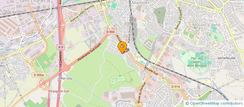 localisation de l'entreprise MONSIEUR PIERRE BANYULS  PERPIGNAN