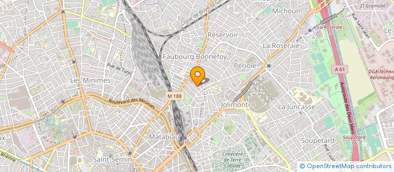 localisation de l'entreprise MONSIEUR PIERRE BAPTISTE à TOULOUSE