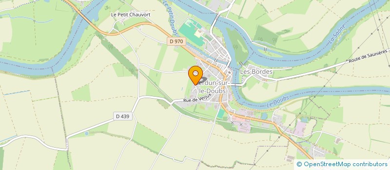 localisation de l'entreprise MONSIEUR PIERRE-BAPTISTE DEMONGEOT à VERDUN-SUR-LE-DOUBS
