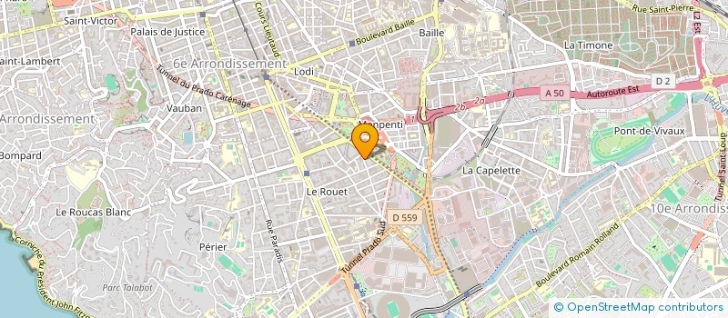 localisation de l'entreprise MONSIEUR PIERRE-BAPTISTE VENTURINI à MARSEILLE