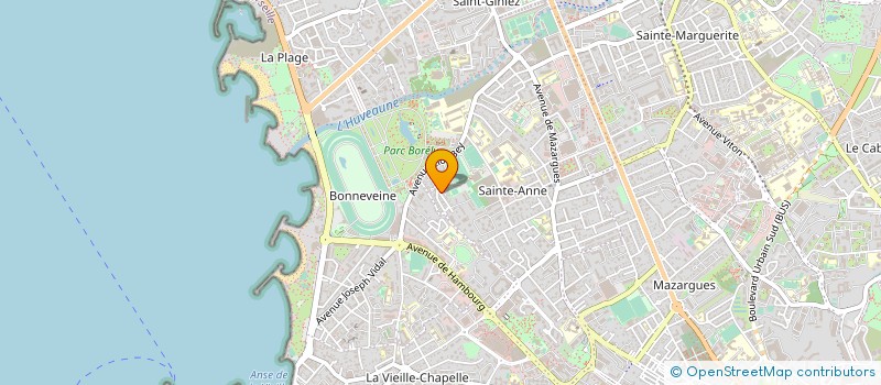 localisation de l'entreprise MONSIEUR PIERRE BARAULT  MARSEILLE