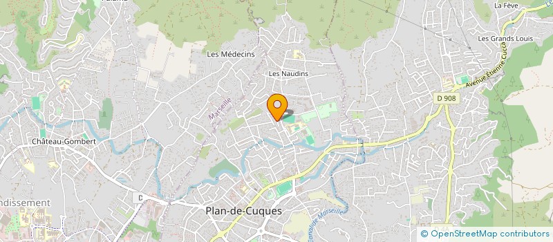 localisation de l'entreprise MONSIEUR PIERRE BARBERIS à AUBAGNE