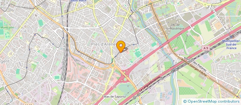 localisation de l'entreprise MONSIEUR PIERRE BARBEROUSSE à MONTPELLIER