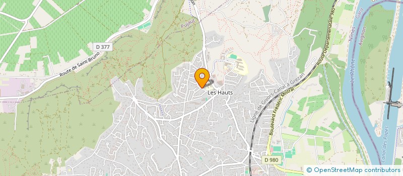 localisation de l'entreprise MONSIEUR PIERRE BARBIER  VILLENEUVE-LES-AVIGNON