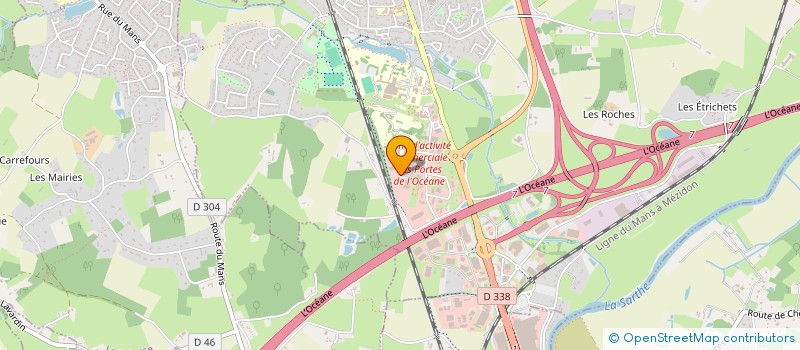 localisation de l'entreprise MONSIEUR PIERRE BARBIER  SAINT-SATURNIN