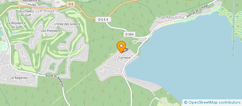 localisation de l'entreprise MONSIEUR PIERRE BARBIER  LACANAU