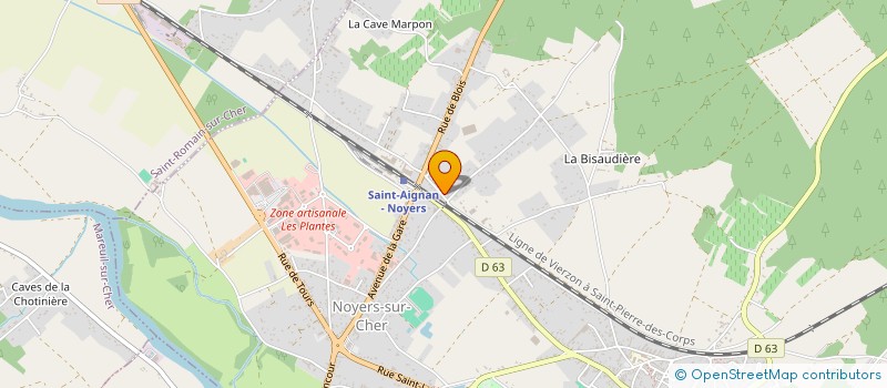 localisation de l'entreprise MONSIEUR PIERRE BARBIER à NOYERS-SUR-CHER