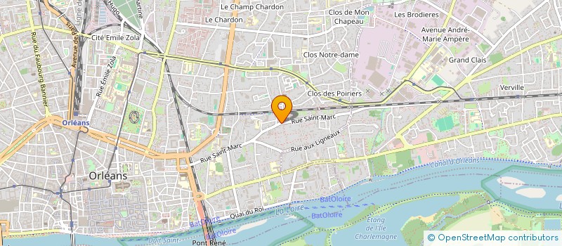 localisation de l'entreprise MONSIEUR PIERRE BARDIN  ORLEANS