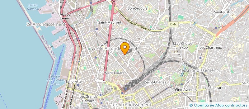 localisation de l'entreprise MONSIEUR PIERRE BARES à MARSEILLE