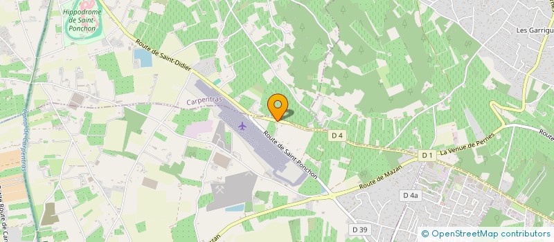 localisation de l'entreprise MONSIEUR PIERRE BARJOL  PERNES-LES-FONTAINES