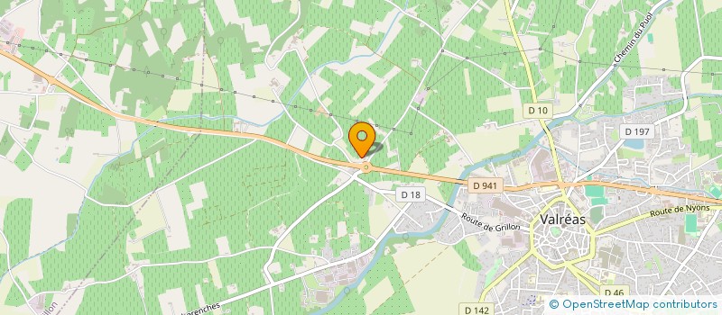 localisation de l'entreprise MONSIEUR PIERRE BARNIER à VALREAS